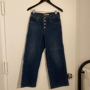 Levi’s Mile High Cropped Wide Leg